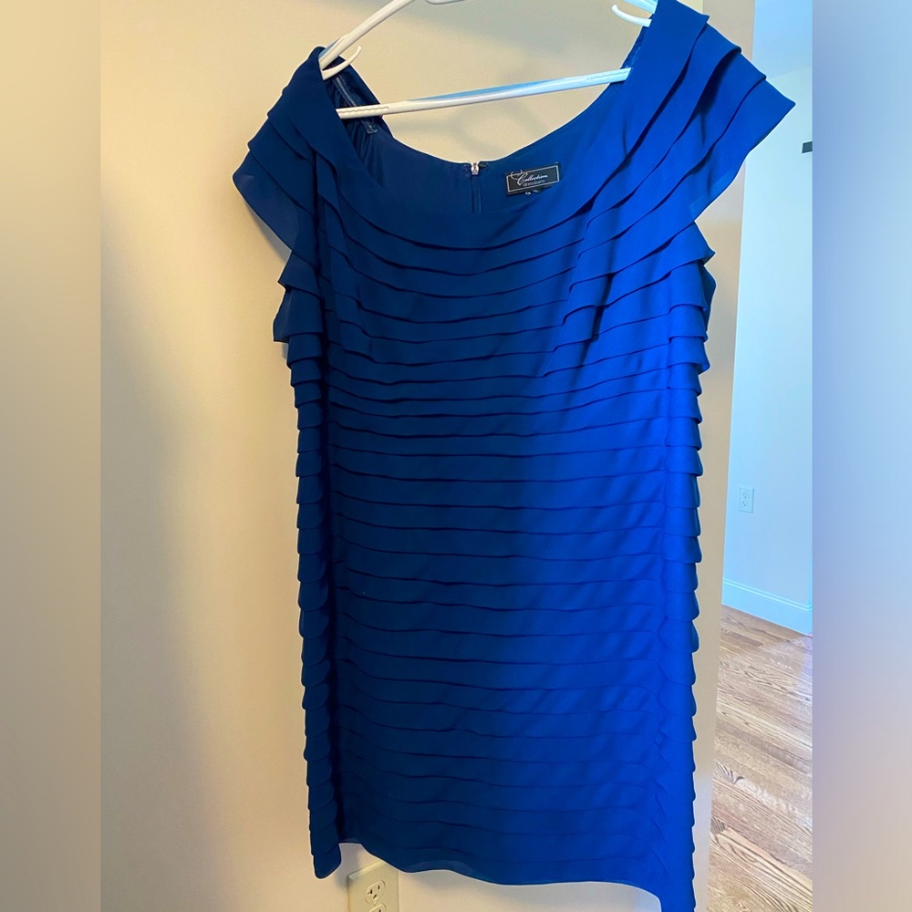 Woman’s dress.  Beautiful blue 18W